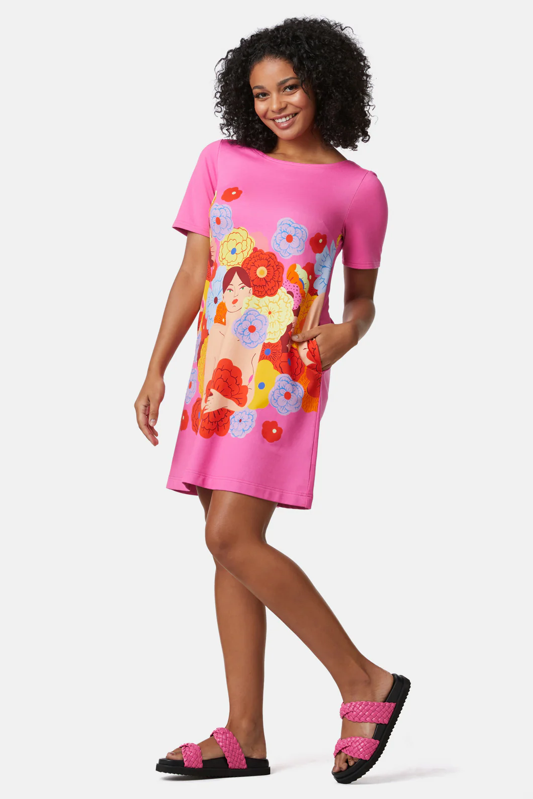 Mathilde Jersey Dress - Image 3